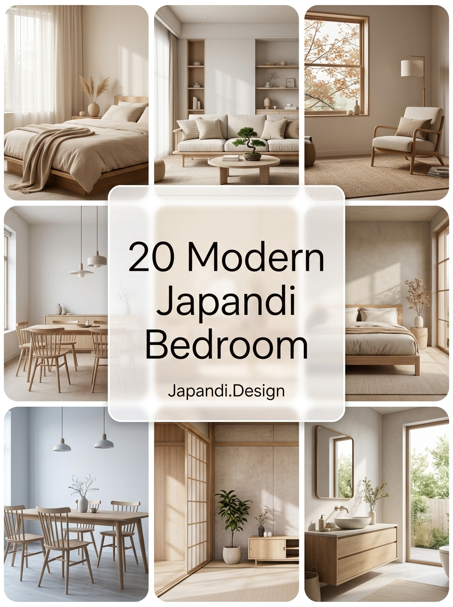 Modern Japandi Bedroom Retreats That Elevate Minimalist Living