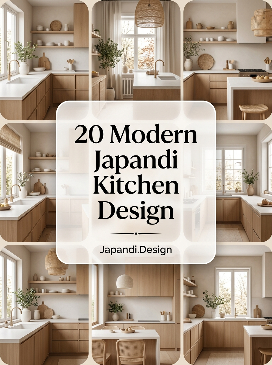 Modern Japandi Kitchen Design Concepts for a Minimalist Culinary Sanctuary