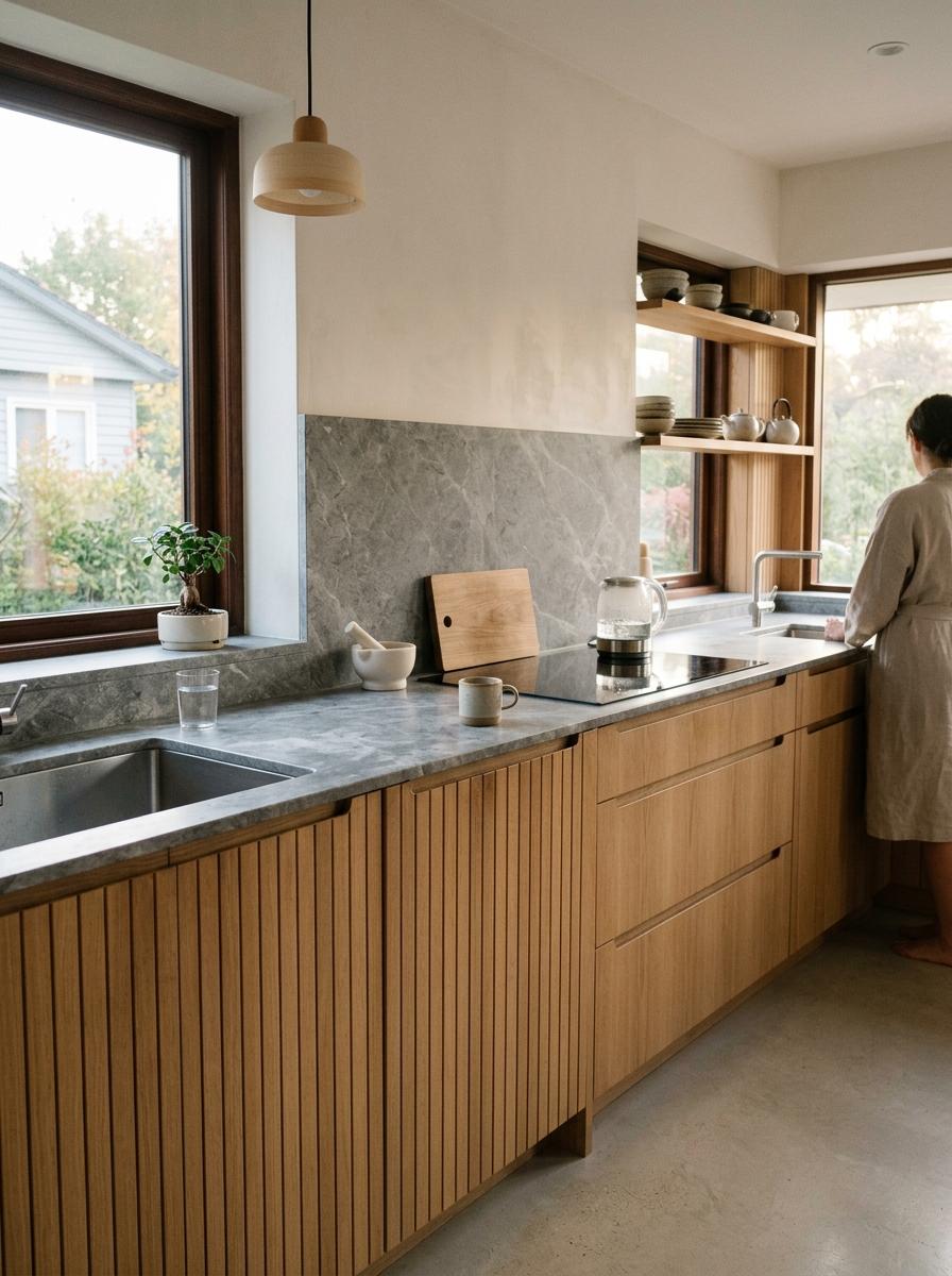 Modern Japandi Kitchen Design For Minimalist Homes