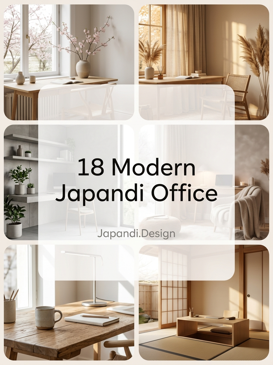 Modern Japandi Office Essentials for a Balanced Workspace