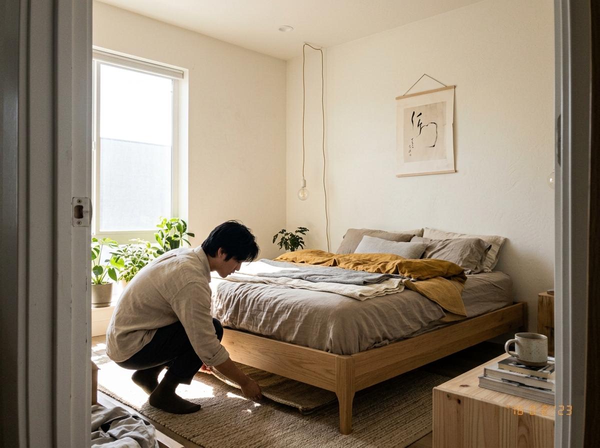 Modern Minimalist Japandi Bedroom Inspiration Guide
