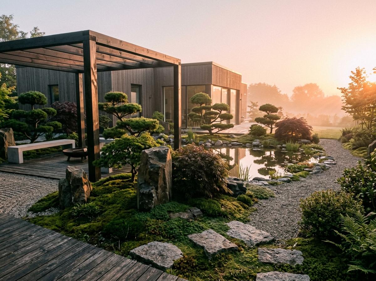 Modern Nordic Meets Traditional Zen In This Japandi Landscape
