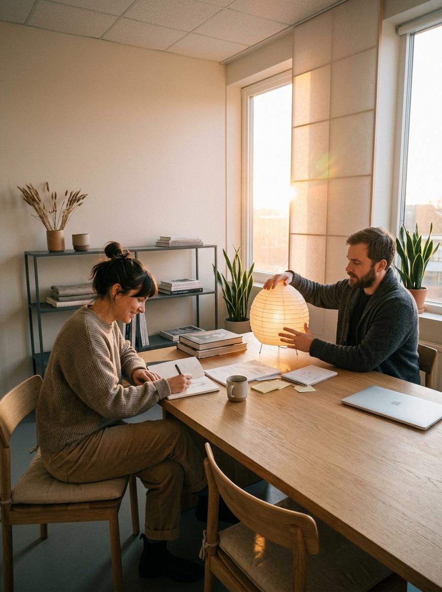 Modern Professionals Choose Clean Lines And Japandi Office Decor