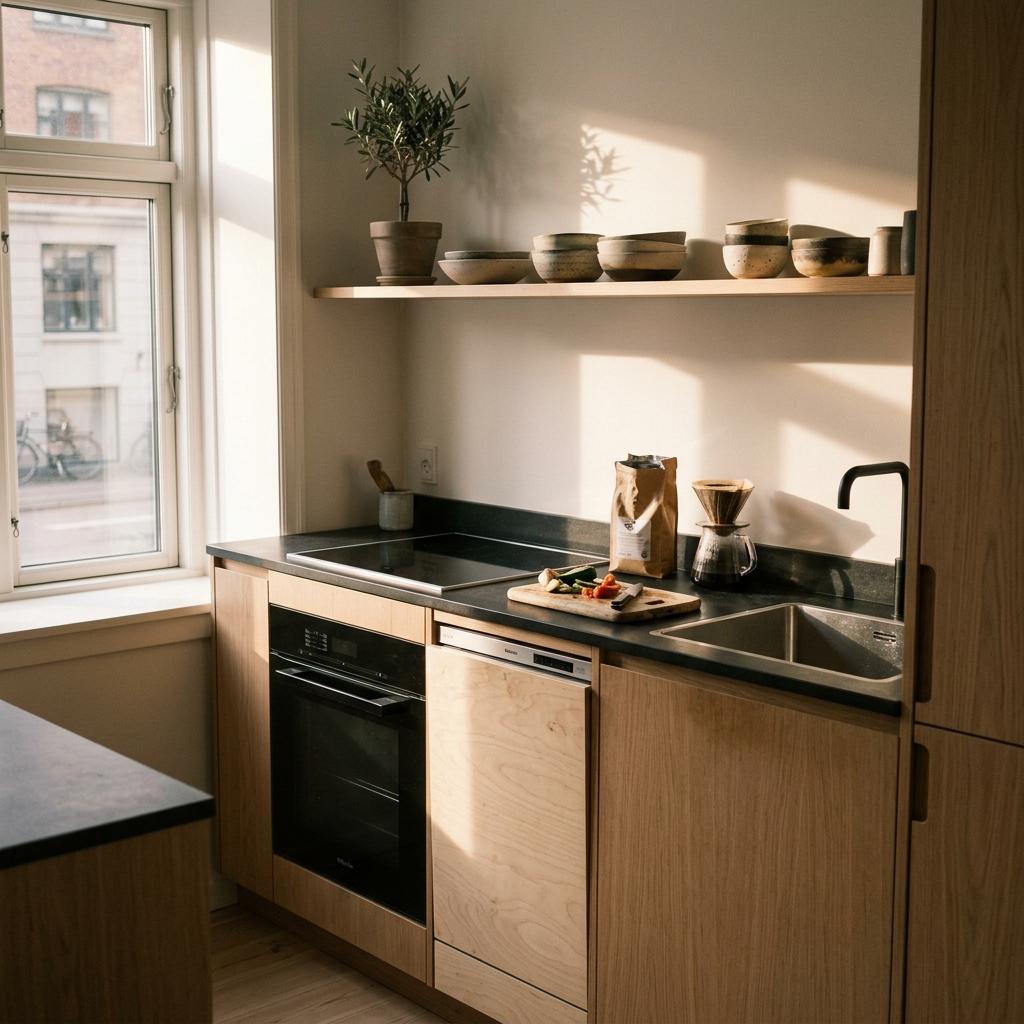 Modern Scandi Japandi Kitchen Styles For Small Urban Apartments