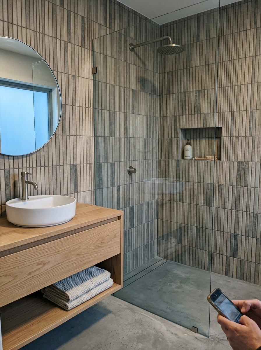 Modern Simplicity: A Guest Suite Reimagined With Japandi Bathroom Tiles