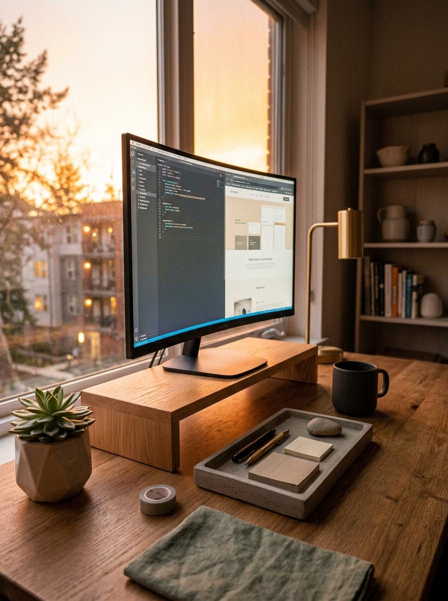 Modern Utility Defined By Japandi Office Accessories