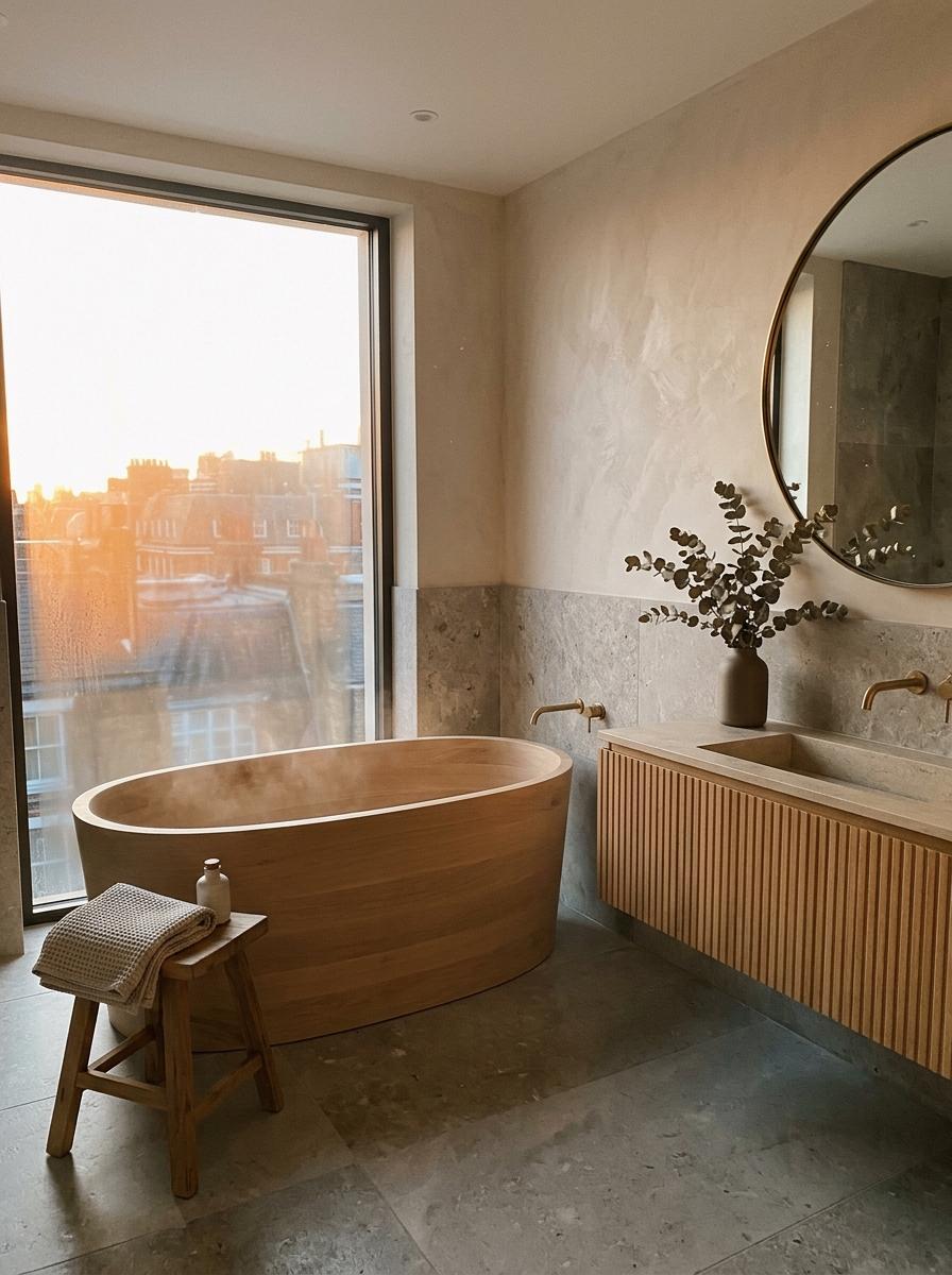 Modern Wellness Redefined Through Luxury Japandi Bathroom Design