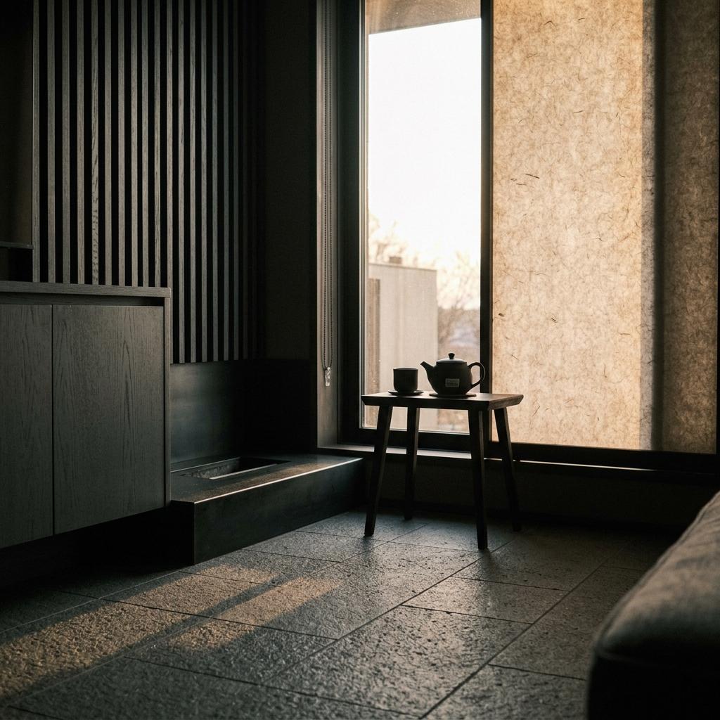 Monochromatic Beauty Using A Deep Japandi Color Palette