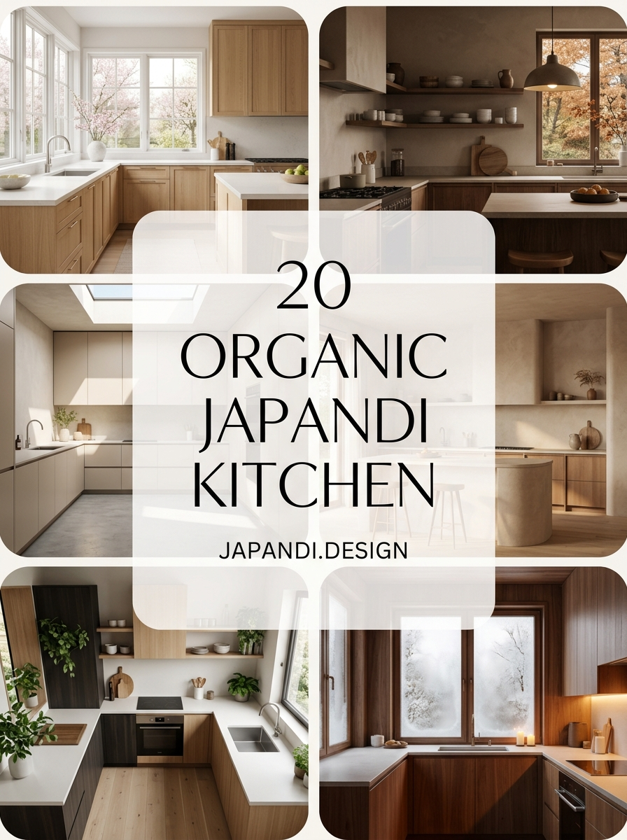 Organic Japandi Kitchen Designs That Blend Natural Warmth With Minimalism