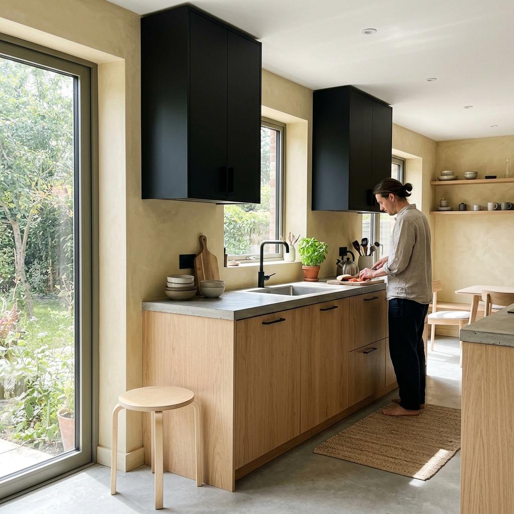 Picture Perfect: A Functional Kitchen With Japandi Cabinets