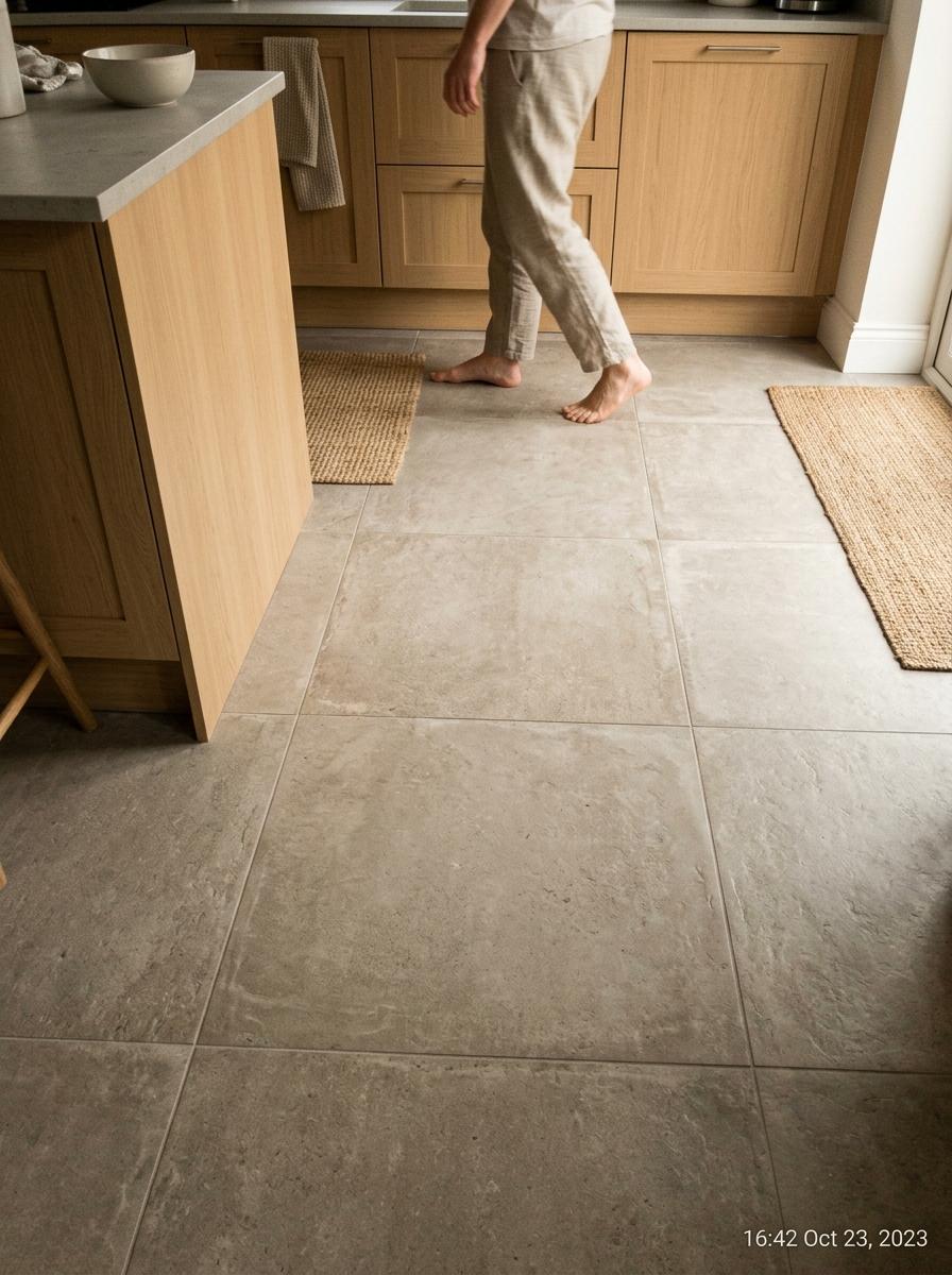 Practical Design Solutions For Japandi Kitchen Floor Tiles