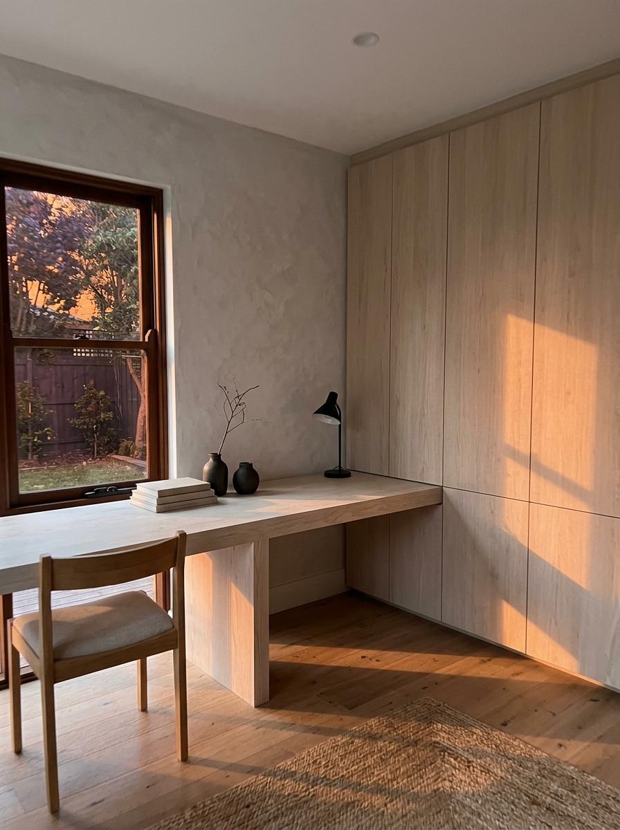 Practical Ways To Incorporate Japandi Office Storage Design