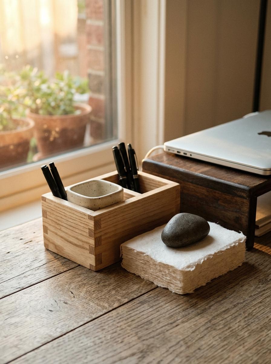 Quality Meets Simplicity In Japandi Office Accessories