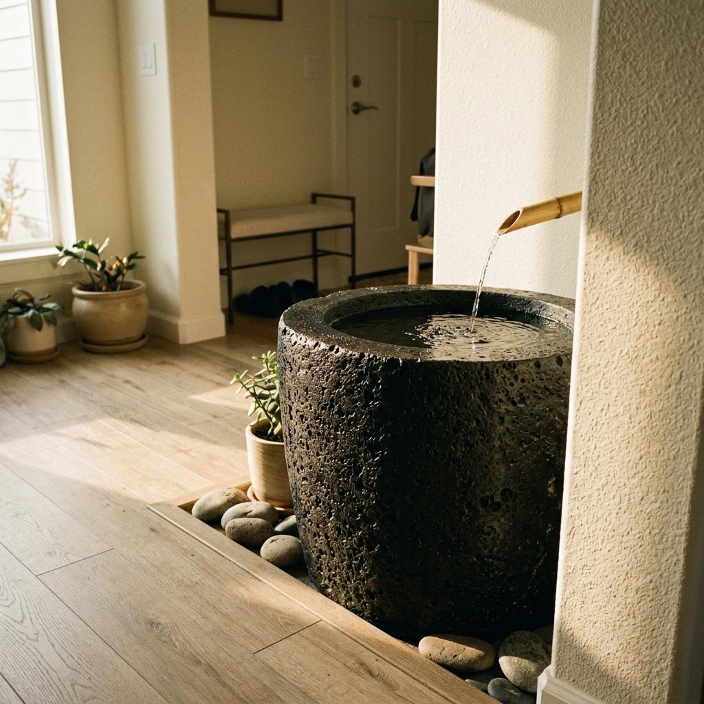 Quiet Luxury: Integrating A Japandi Water Feature Into The Home