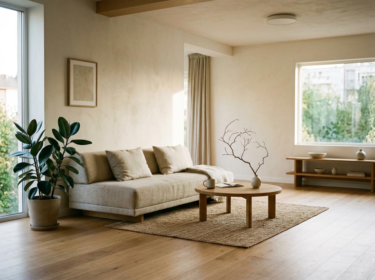 Redefining Comfort Through A Japandi Living Room Layout