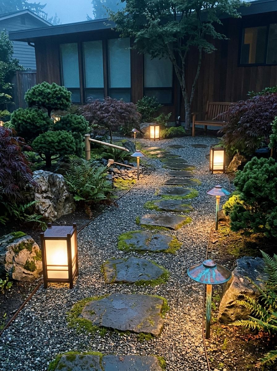 Redefining Outdoor Spaces Through Japandi Garden Lighting