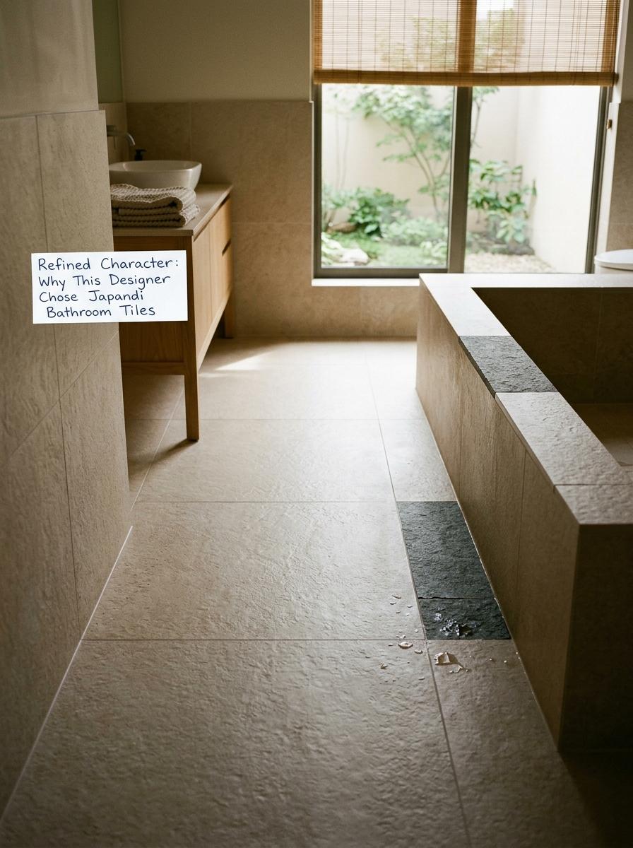 Refined Character: Why This Designer Chose Japandi Bathroom Tiles