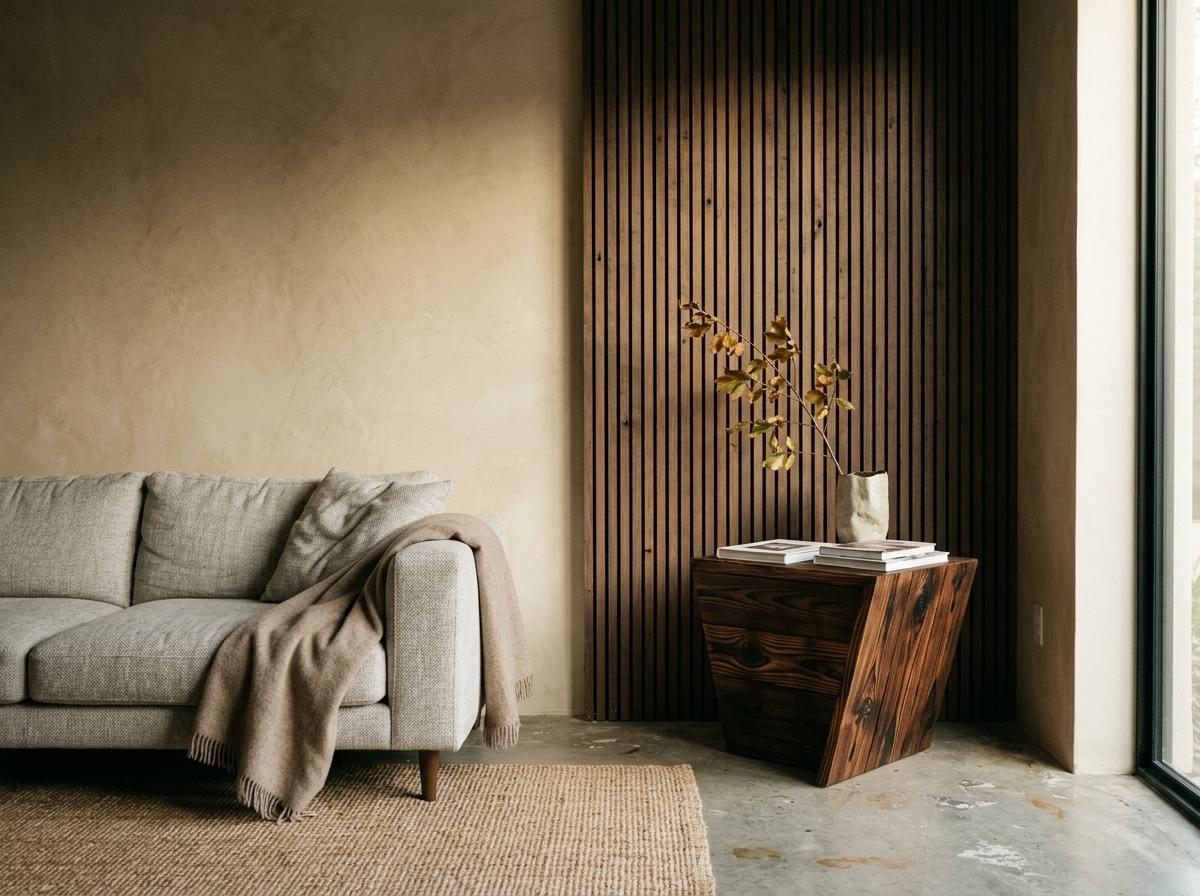 Refined Textures For A High Class Luxury Japandi Space