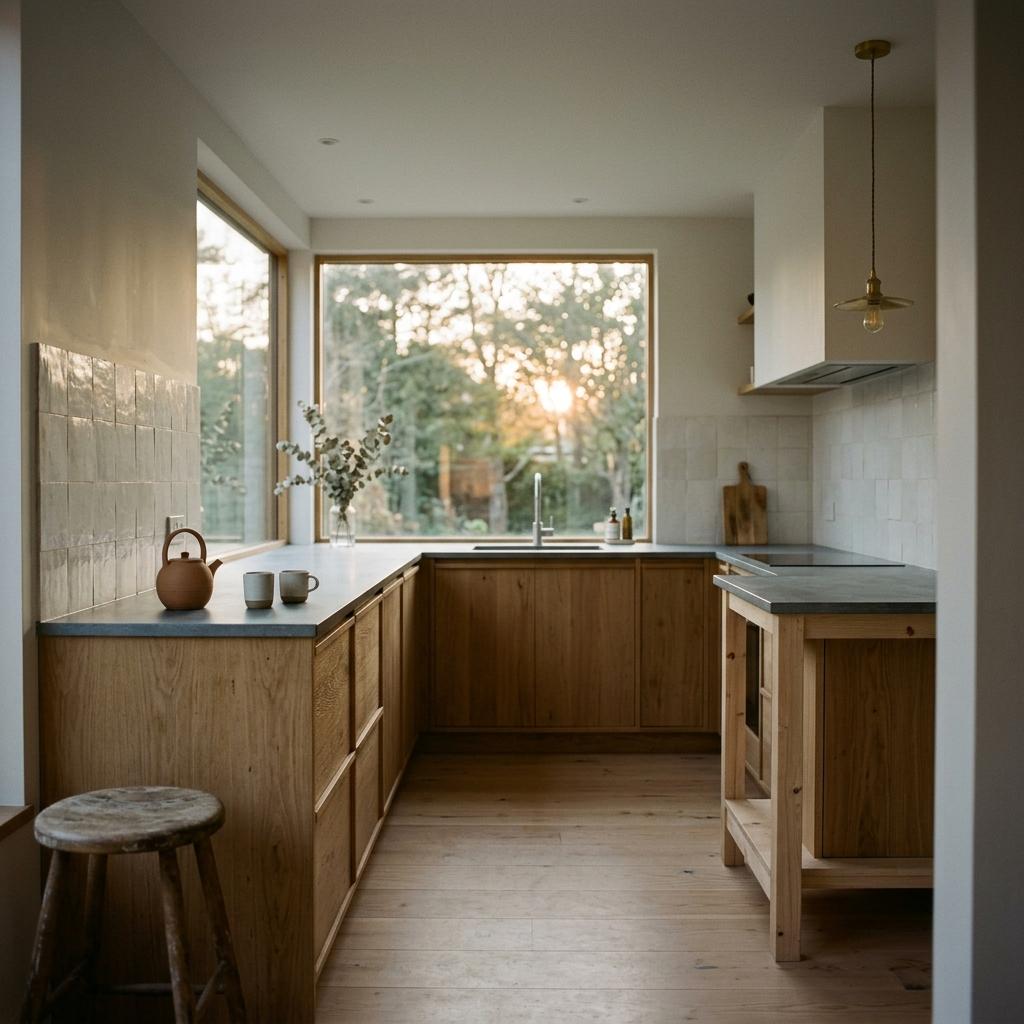 Refining The Heart Of The Home With Japandi Kitchen Style