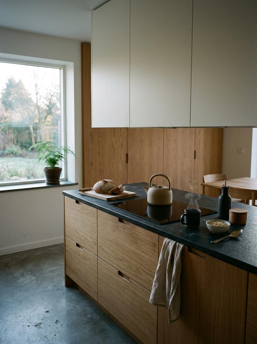 Refining The Heart Of The Home With Japandi Kitchen Styling