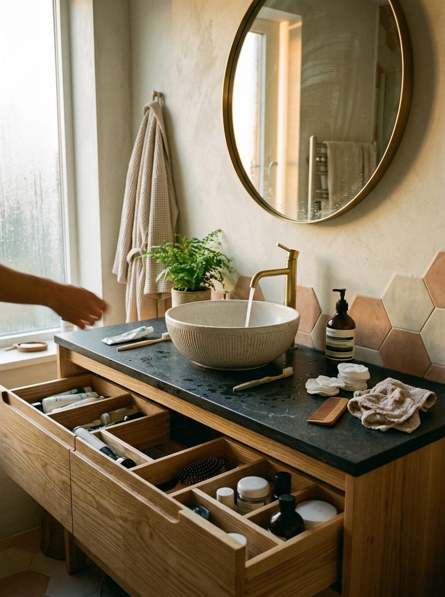 Reimagining Your Daily Routine With A Japandi Bathroom Vanity