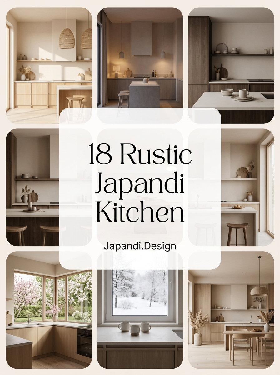 Rustic Japandi Kitchen Designs That Elevate Modern Minimalism