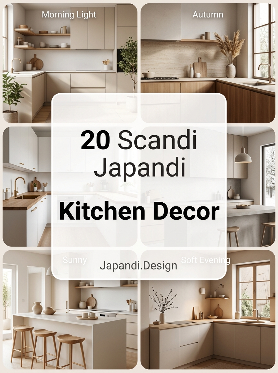 Scandi Japandi Kitchen Decor Elements for a Harmonious Culinary Space