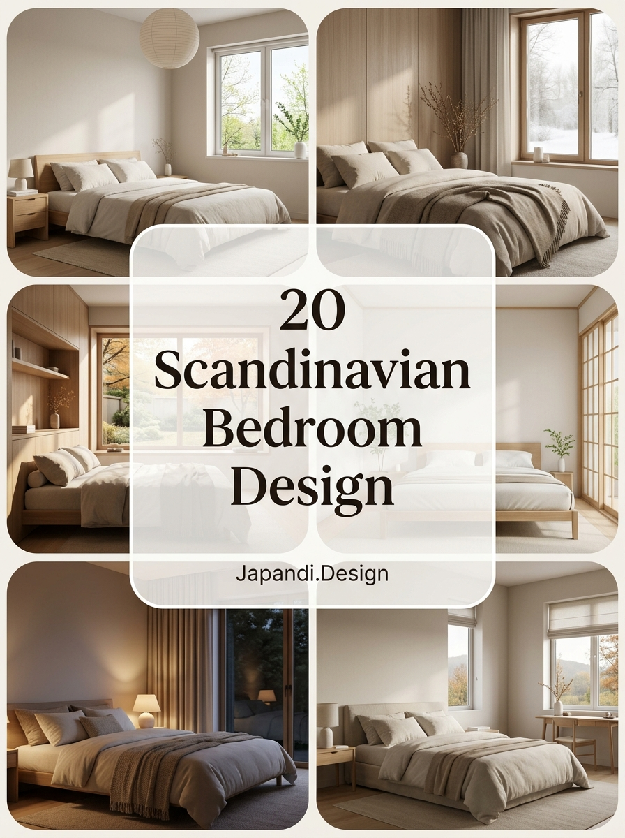 Scandinavian Bedroom Design Elements for a Minimalist Sanctuary