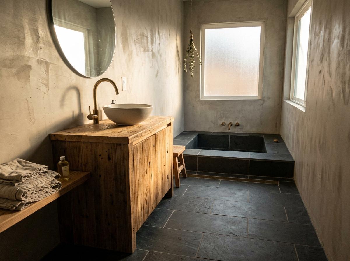 Simple Elegance Defined By This Japandi Bathroom