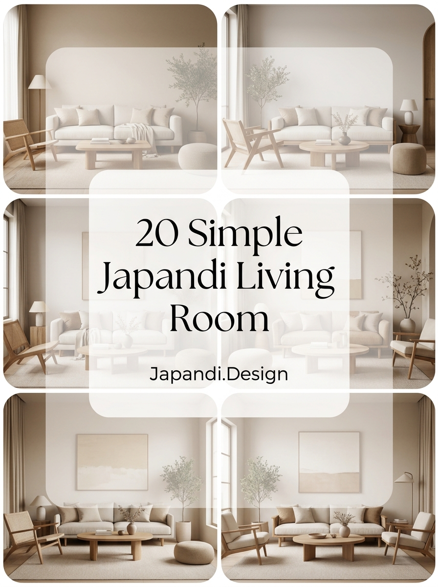 Simple Japandi Living Room Concepts That Embody Minimalist Elegance
