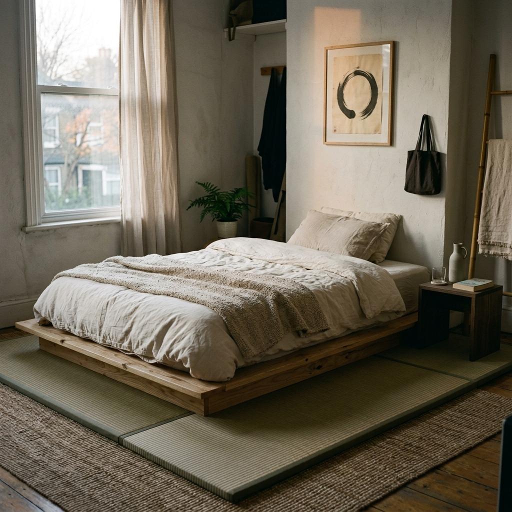 Simple Steps For A Sustainable Japandi Sleeping Area