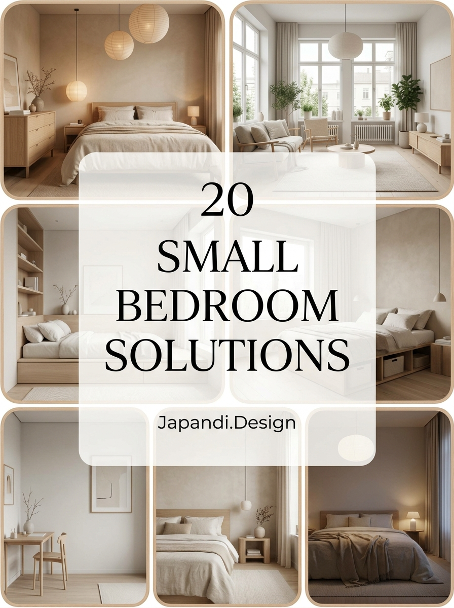 Small Bedroom Solutions That Maximize Space and Comfort