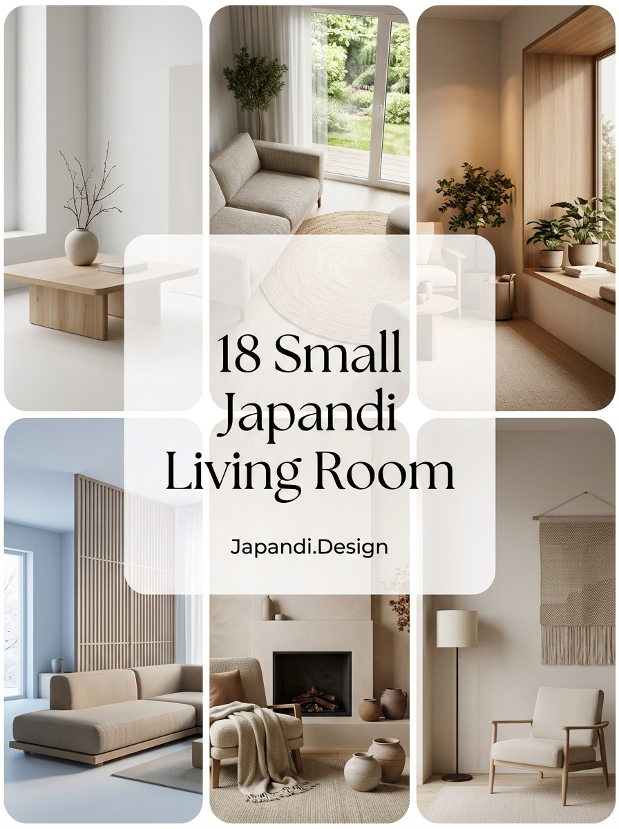 Small Japandi Living Room Layouts That Maximize Minimalism and Comfort