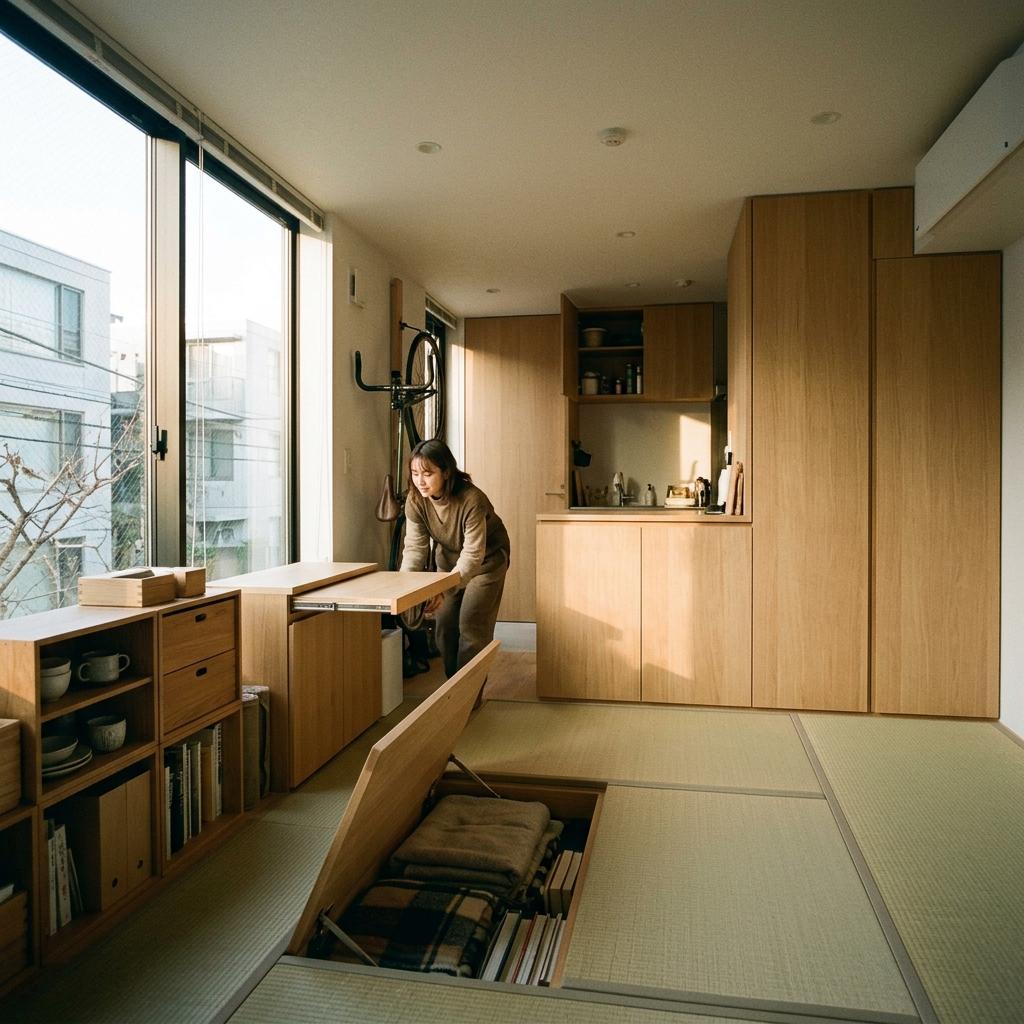 Smart Storage Solutions For The Small Japandi Home