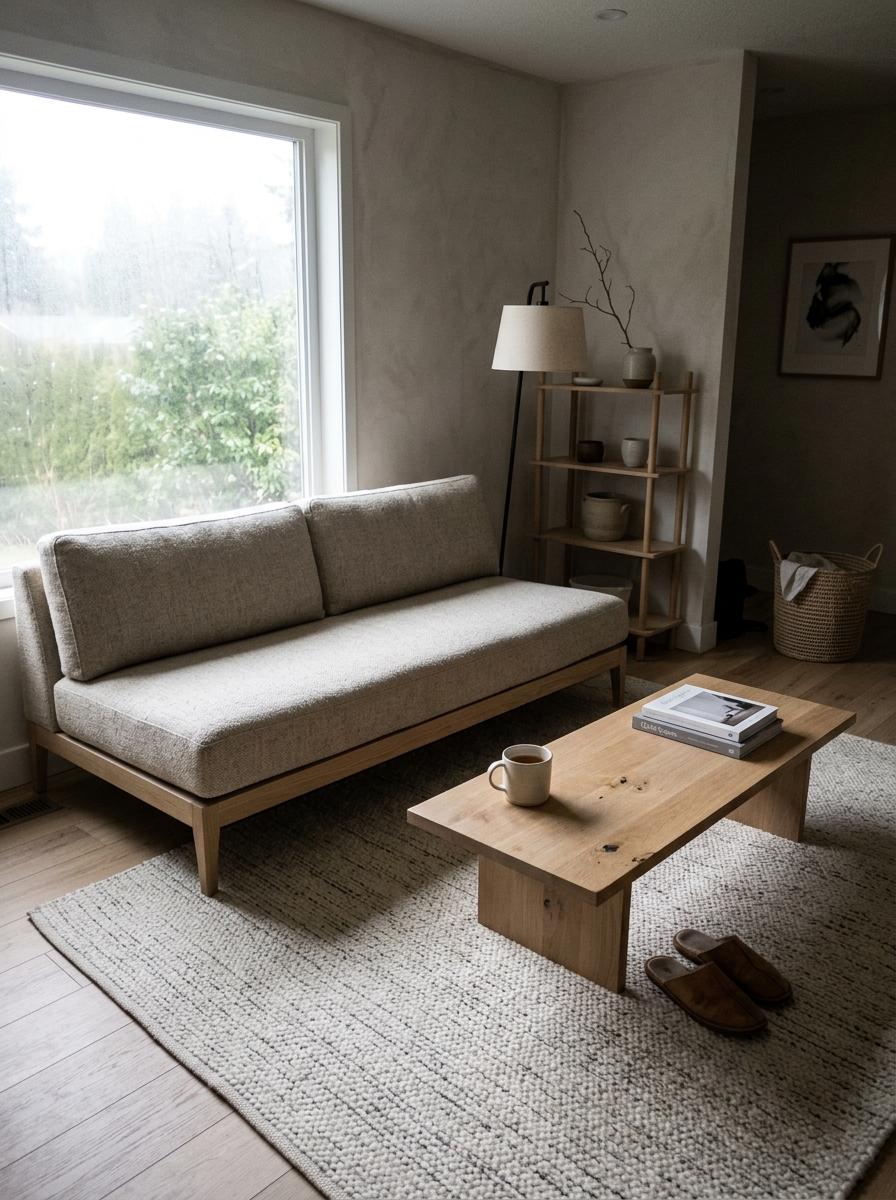 Sophisticated Comfort Redefined By Japandi Living Room Furniture