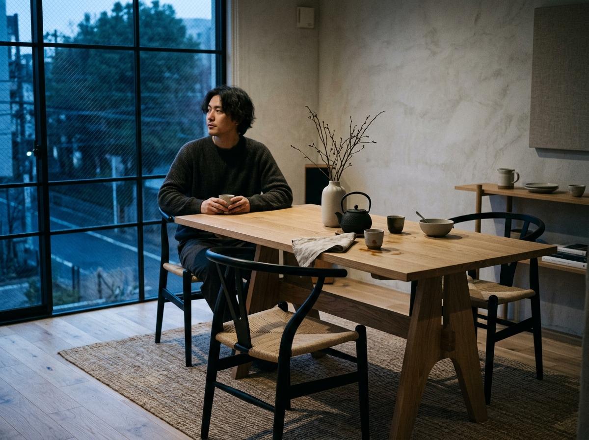 Sophisticated Dining Concepts Using Iconic Japandi Furniture