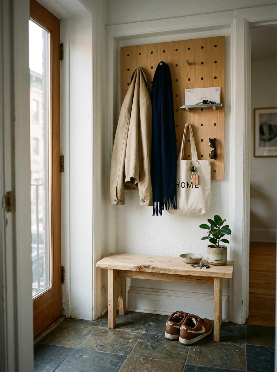 Sophisticated Japandi Entryway Ideas For Small Spaces