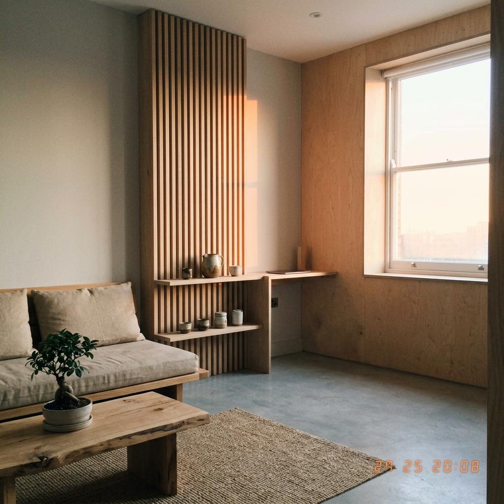 Sophisticated Minimalism For The Modern Small Japandi Apartment