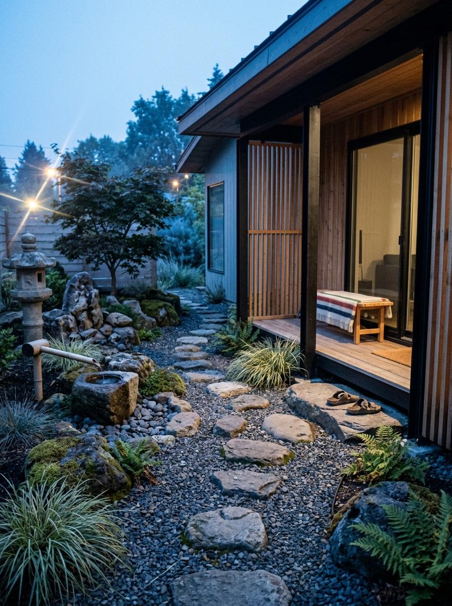 Step Into A Zen Inspired Japandi Garden Retreat