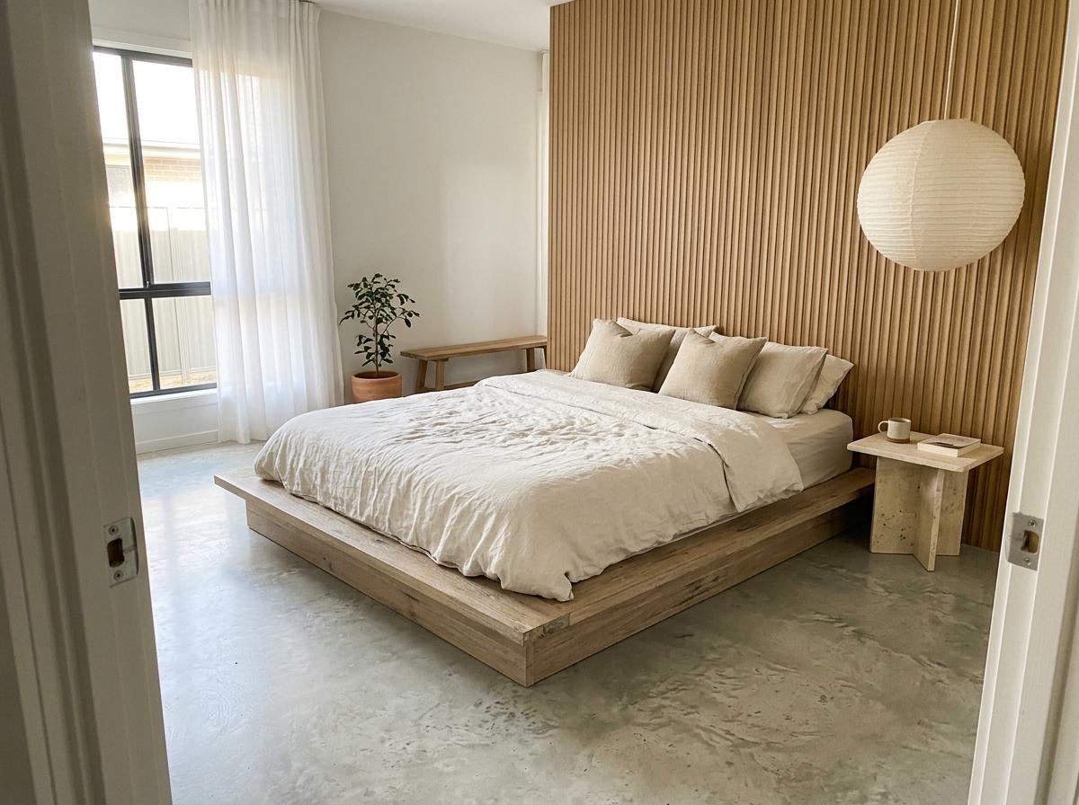 Step Into This Light And Airy Japandi Dream Bedroom