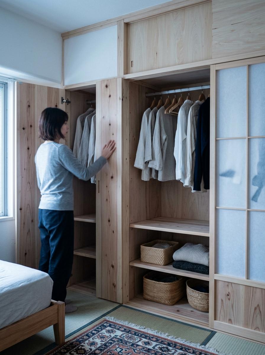 Sustainable Japandi Closet Systems For An Organized Home
