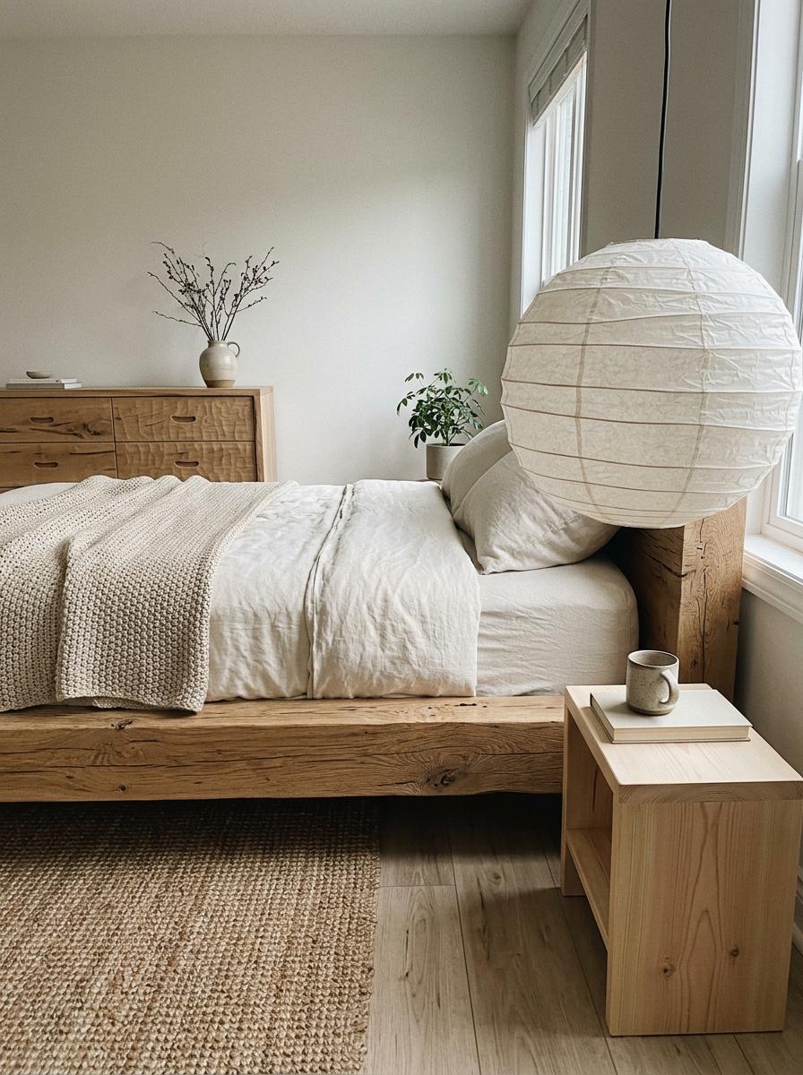 Sustainable Wood Elements For A Perfect Japandi Bedroom