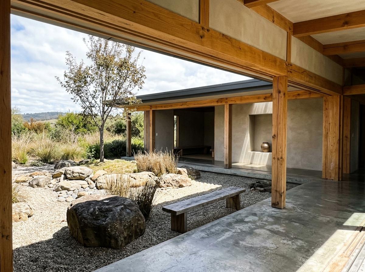 The Art Of Balance In A Contemporary Japandi Landscape