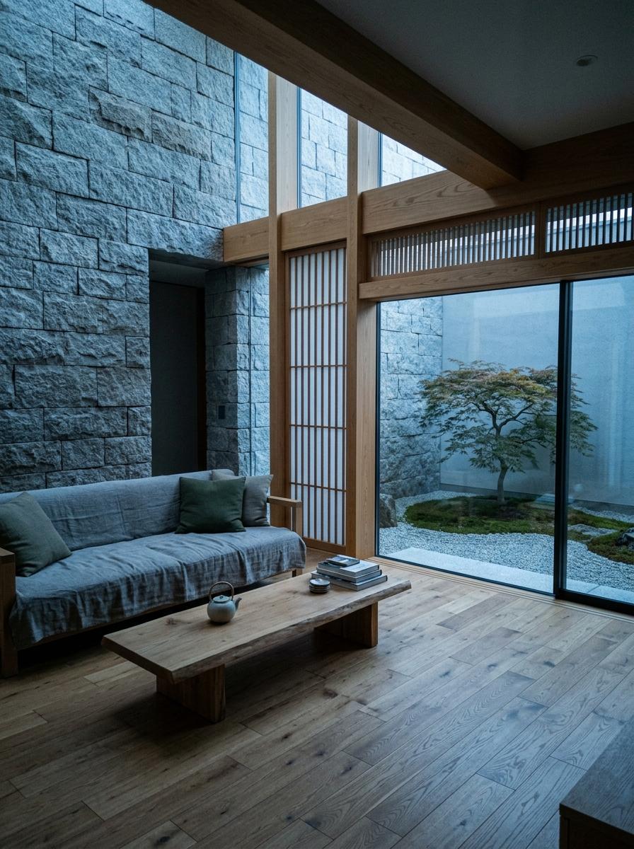 The Art Of Balance In A Contemporary Japandi Style House
