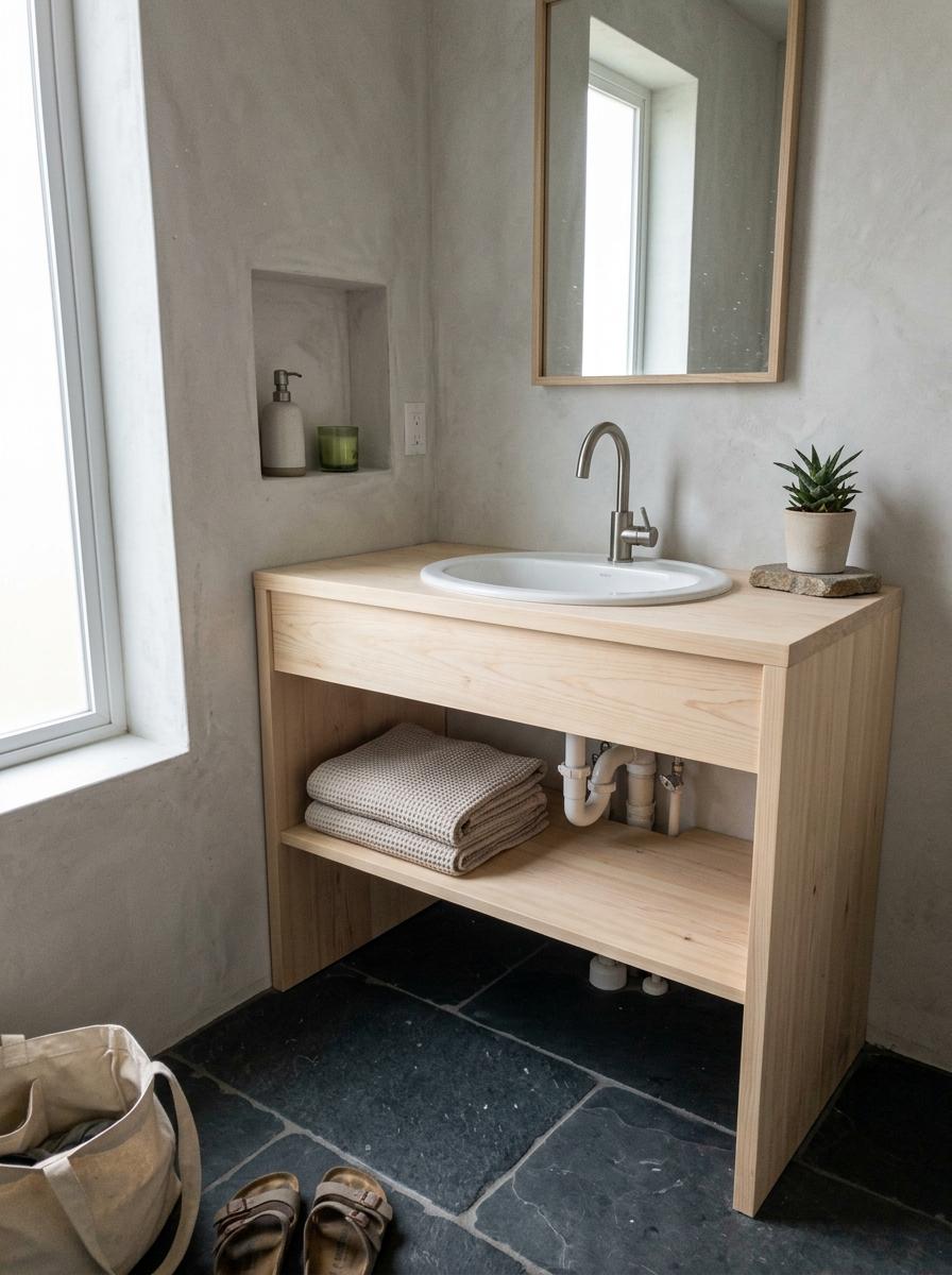 The Art Of Building A Minimalist Japandi Bathroom Haven