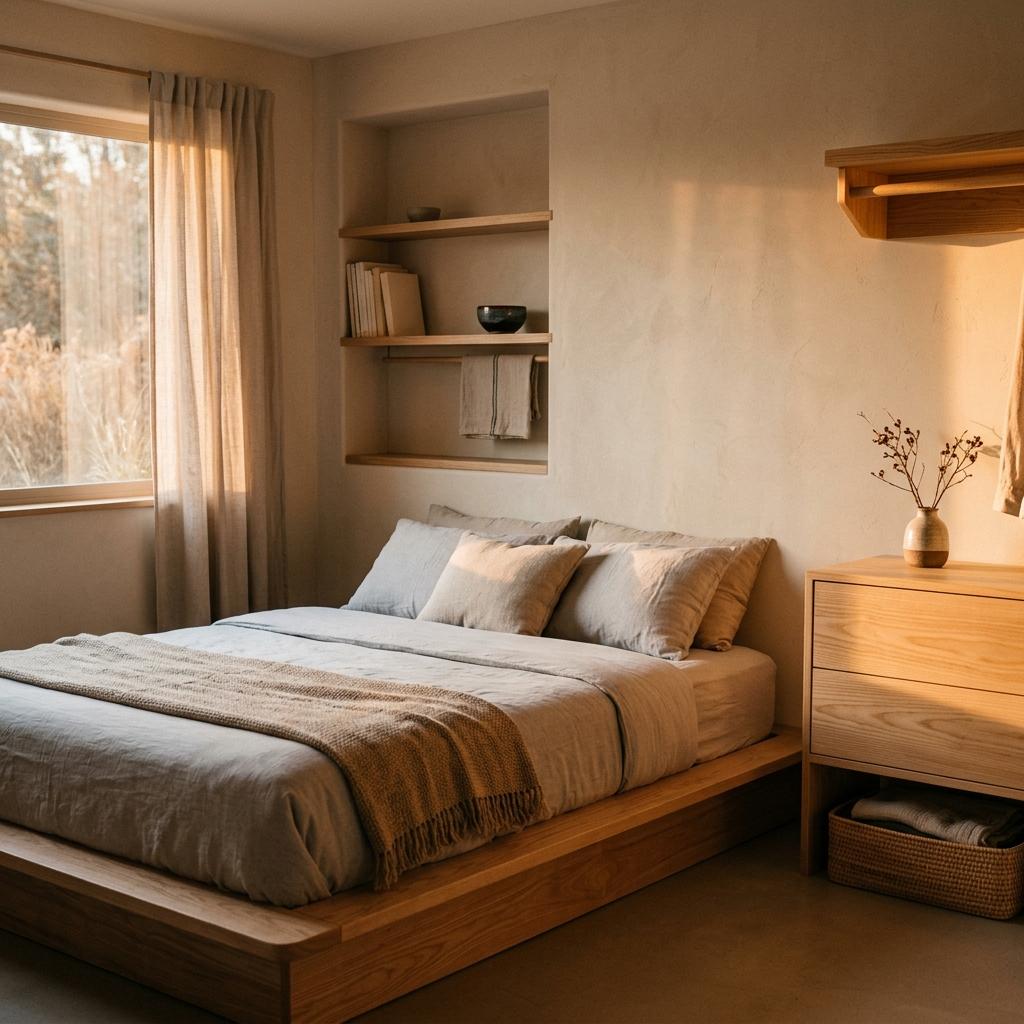 The Art Of Minimalist Japandi Bedroom Organization