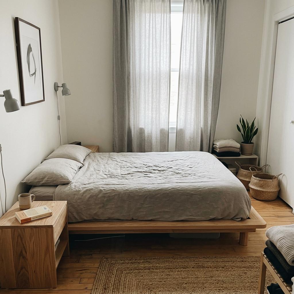 The Art Of Organizing A Japandi Style Bedroom