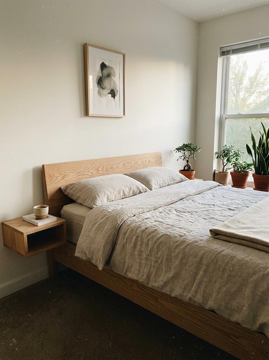 The Art Of Simplicity In A Japandi Bedroom