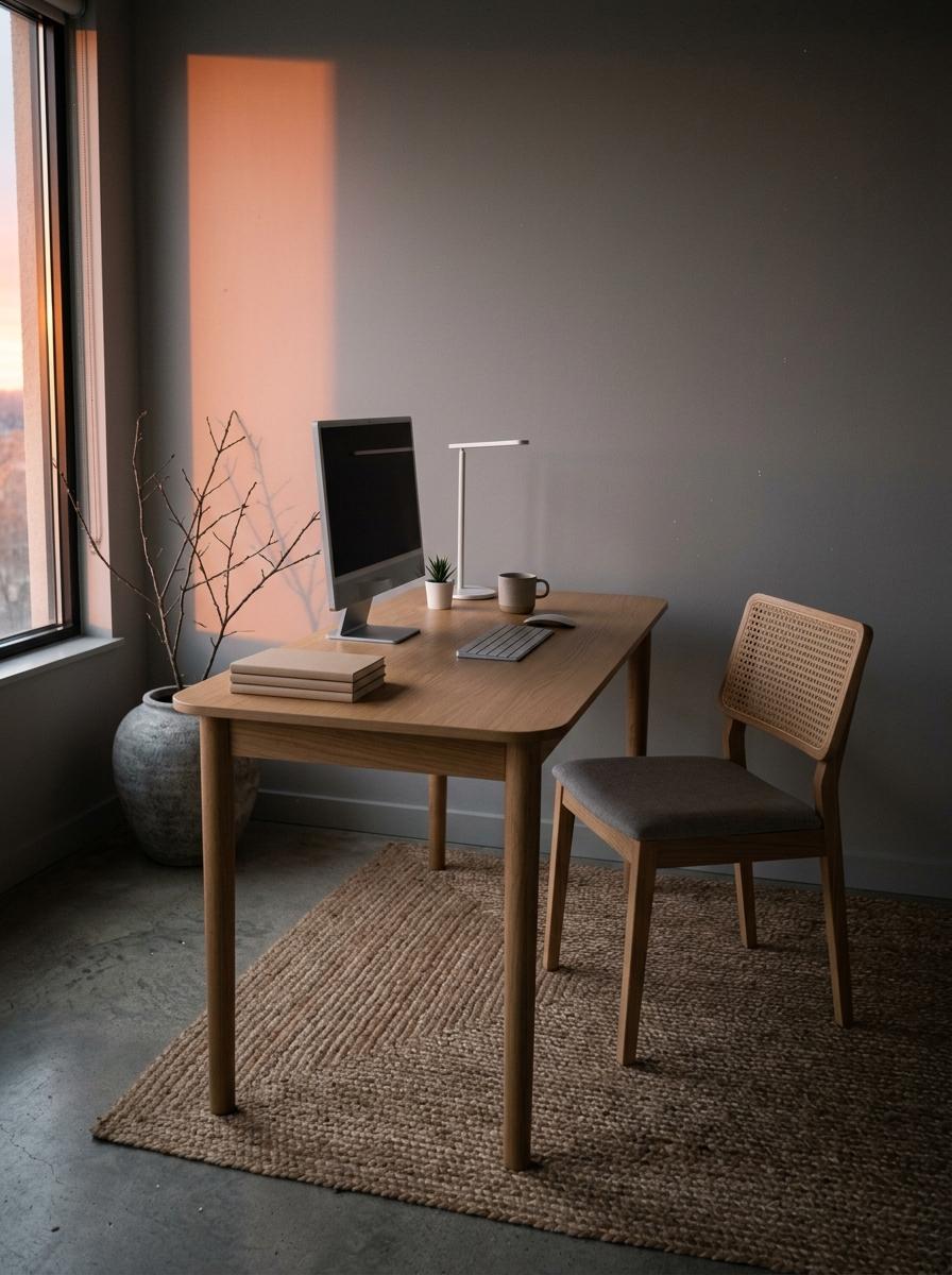 The Art Of Simplicity In Modern Japandi Office Furniture