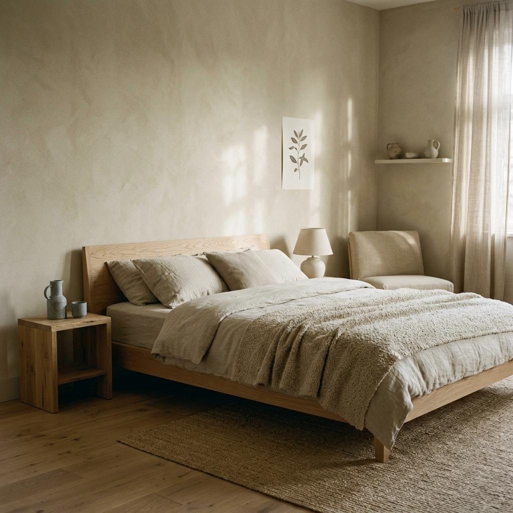 The Art Of Using Soft Tones In A Japandi Bedroom